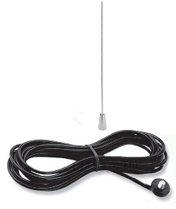 Larsen 136 - 512 Mhz, Permanent Mount 1/4 Wave Antenna with N Type Connector