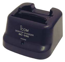 Icom F11/F11S/F21/F21BR/F21GM/F21S, Drop-in Trickle Charger Base Only for Nicad & NiMH