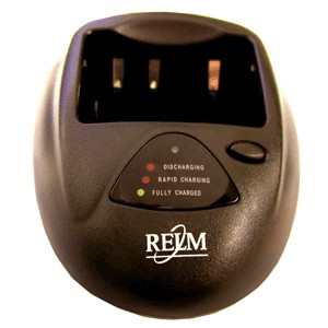Relm BCRP, Rapid Rate Desktop Charger for RPV516/599, RPU416/499
