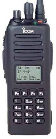 Icom IC-F80DT 24, P25 Upgradeable, 256 Channel with keypad - DISCONTINUED
