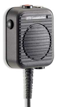Icom (Otto) V2-G2CD211, Genesis Waterproof Speaker Microphone with Removable Grill for IC-F30G, IC-F