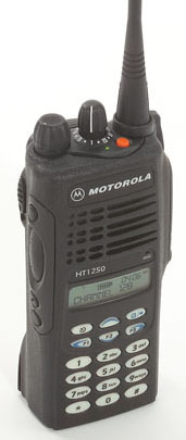 Motorola Professional HT1250, VHF,  Full Keypad, Display (AAH25KDH9AA6N)