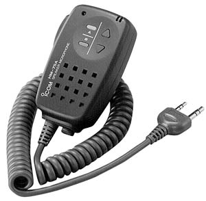 Icom HM-75A, Speaker Microphone with Remote Control for IC-F11/F11S/F21/F21S/F3/F3S/F4/F4S/F3GS/F3GT
