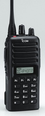 Icom IC-F43TR 01 RC, UHF 400-470 MHz Trunked 250 Channel, 4 Watt