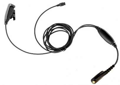 Impact M11, 2 Wire Surveillance, Gold Series with interchangeable earpiece options.