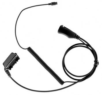 Impact M14, 1 Wire Surveillance, Gold Series with interchangeable earpiece options.