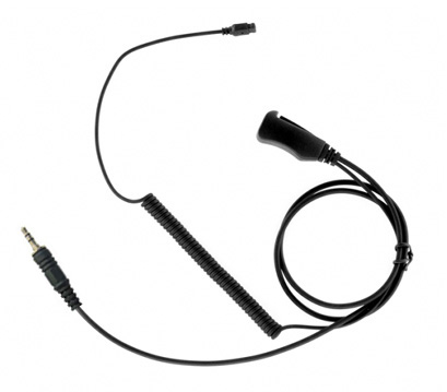 Impact M6, 1 Wire Surveillance, Gold Series with interchangeable earpiece options.