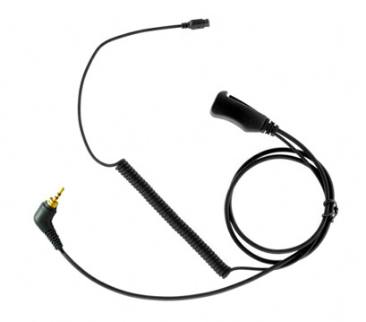 Impact M9, 1 Wire Surveillance, Gold Series with interchangeable earpiece options.