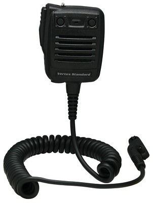 Vertex/Standard MH-66B7A, Noise Canceling Speaker Mic with 2 PF Keys & Attenuator Switch