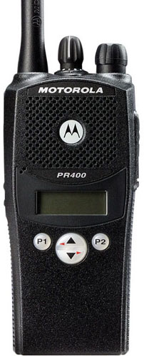 Motorola PR400, UHF, 32 CHANNEL, FULL-DISPLAY, LIMITED KEYPAD (AHH65QDF9AA3)