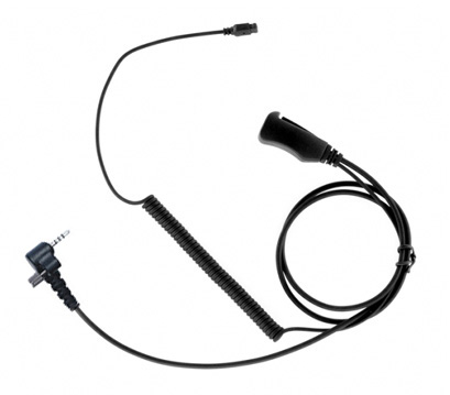 Impact SP2, 1 Wire Surveillance, Gold Series with interchangeable earpiece options.
