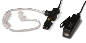 Vertex/Standard (Otto) V1-10617, 2-wire palm microphone kit, black