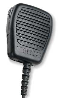 Motorola (Otto) V2-L2ME11, Profile speaker microphone with 2.5mm earphone jack.