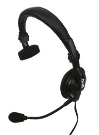 Motorola (Otto) V4-10193, Lightweight, single speaker, padded headband, no PTT