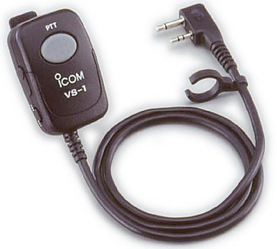 Icom VS-1, VOX/PTT Interface Unit Only for IC-F3/F3S, IC-F4/F4S Handhelds