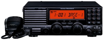 Vertex/Standard VX-1700-A0-125, HF Transceiver, 200 channels, 25-125 Watt, List $1280.40