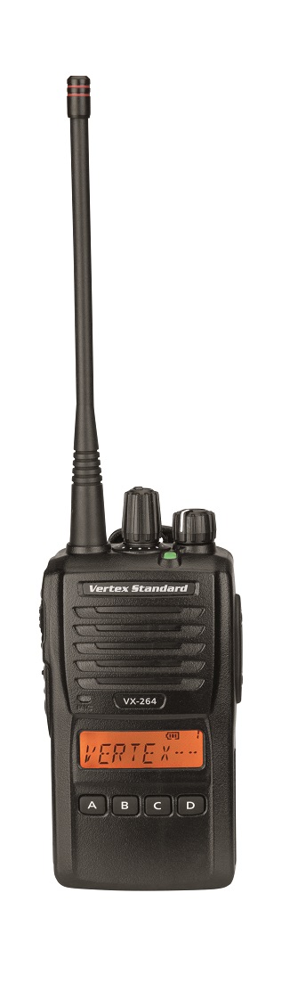 Vertex/Standard VX-264-DO-5, VHF (134-174 MHz), 5W, 128 CH