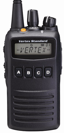 Vertex/Standard VX-454-G7, UHF,  5W, 512 Ch Display/Limited Keypad