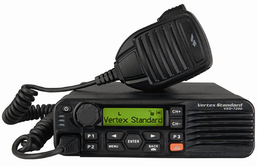 Vertex/Standard VXD-7200-D0, DRM Digital, VHF, 512 Channel, 45 Watt Radio