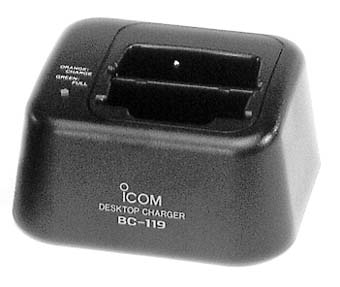 Icom IC-F30/F30LT/F35/F40/F40LT/F45, Rapid Rate Charger