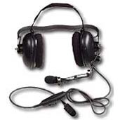 Motorola ENMN4016 Medium Duty Headset, Behind-the-Head, in-line PTT