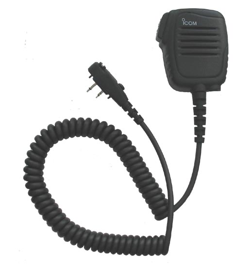 Icom HM-159L, Full Size Speaker Microphone with Earphone Jack