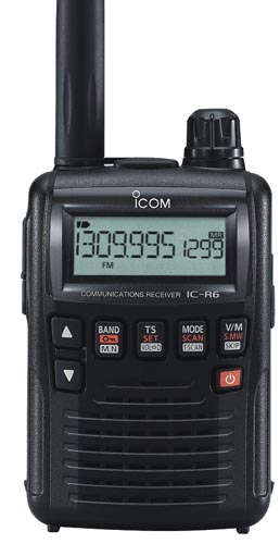 Action Communications: Icom IC-R6 16, Communications Receiver.