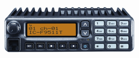 Icom IC-F9511T 05, Digital, VHF, 512 Channel, 50 Watt, With Keypad, Mobile