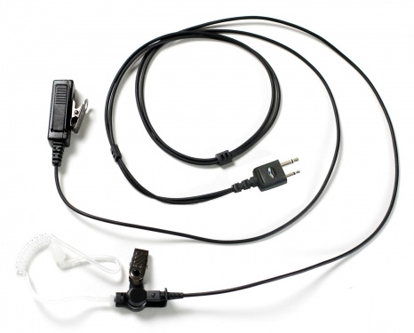 Impact Icom I1, 2 Wire Surveillance, Platinum Series with QD Acoustic Tube.