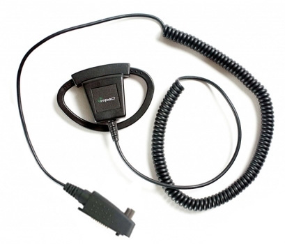 Impact (I5-PLO-AT1), Platinum Listen Only, Surveillance Kit with D-Shape Ear Hanger