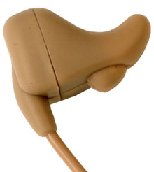 Peltor MTM04, Bone conduction earpiece, for Icom 2.5/3.5 straight plug, List 192.26