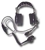 Motorola NMN6258, Medium Duty Headset Over-the-head with in-line PTT, for PR1500