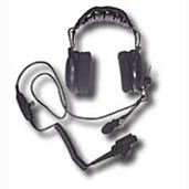 Motorola NMN6259, Medium Duty Headset Behind-the-head with in-line PTT