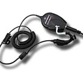 Motorola NTN1625, Integrated Ear Microphone & Receiver System with PTT on Radio Adapter.  List $419