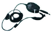 Motorola NTN1724 Integrated Ear Microphone & Receiver with ring PTT  List $370.00
