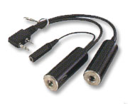 Icom OPC-499, Headset Adapter Cablefor IC-A6/24, List Price