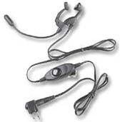 Motorola CP110/150/185/200, P1225 , Ultra-Light Earpiece With Boom Microphone & In-Line PTT. (PMMN40