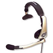 Motorola CP110/150, C200, P1225, SP50 & PR400, NFL Style Lightweight Headset. (RLN5238)