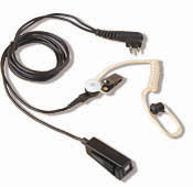 Motorola CP110/200, SP50/+, P1225/LS & PR400 , Beige 2 Wire Comfort Earpiece/Microphone Kit. RLN5317
