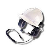 Motorola CP150/CP200, SP50, SP50+, P1225 & P1225LS, Hard-Hat Mounted Headset. (RMN4051)