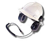 Motorola RMN4054, Receive-Only Hard-Hat Mount Headset For SP50, SP50+, P1225 & P1225LS.