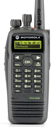 Motorola MOTOTRBO XPR6580, 800/900 MHz, 240 Channel, Trunking Radio (AAH55UCH9LB w/ QAD01641 option)