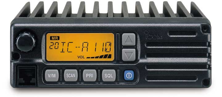 Icom IC-A110 04 Air Band Transceiver, Mobile.